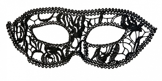 Нитяная маскарадная маска на глаза, фото 1