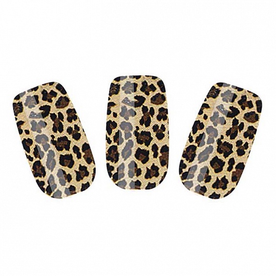 Набор лаковых полосок для ногтей Леопард Nail Foil, фото 1