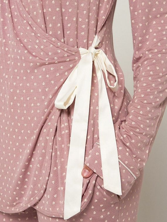 Нежная пижама с мелким принтом, фото 1